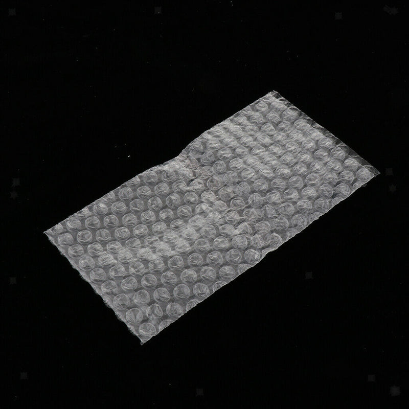 Pack of 50, Bubble Out Pouches Bags Wrap Cushioning Clear  13x25cm