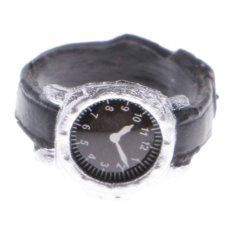 1/6 Black Plastic Watch for 12inch  Action Figures DIY Accessory