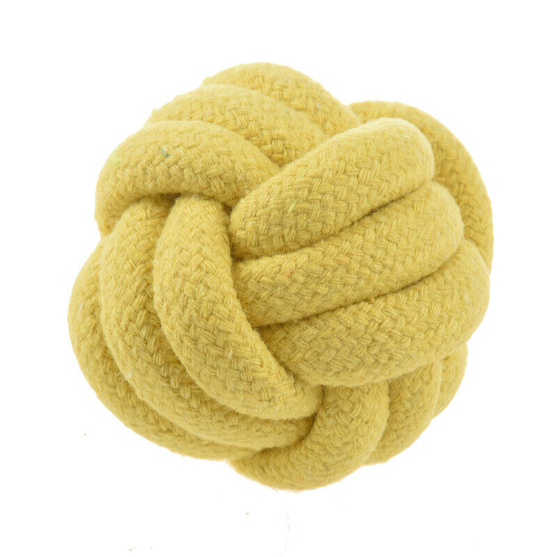 Animals nuts for large cotton rope knots has strengthen the teeth of dog ba
