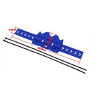 Motorcycle Exhaust Muffler Silencer Protector Guard 38.8x4.5x11cm Blue Molden