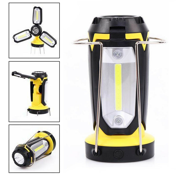 USB Rechargeable Camping Lantern Lamp Portable Outdoor Climbing LED Tent Hiking