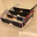 10Pcs Solar Eclipse Glasses Paper Frame Protect Your Eyes From Solar Eclips L5F8