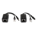 Active PoE Power Over Ethernet Splitter + Injector 24-36V to 12V PoE Adapter