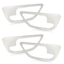 Chrome Interior Door Handle Bowl Cover Trim Frame Molding fit for BMW 5 F10 F18