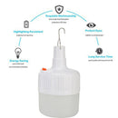 Portable LED Camping Light Bulb USB Rechargeable BBQ HikingÃ‚Â Light (100W) A