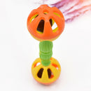 Plastic Cartoon Baby Hand Bell Rattles Music Gift For Newborns Children Toys new