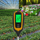 4in1 Soil  Water PH Moisture Light Temp Test Meter Garden Plant Flower