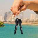 2pcs Metal SLOTTED/PHILLIPS Screwdriver Set Outdoor Multi Tool Key Ring A