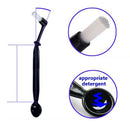 Coffee Machine Cleaning Brush with Spoon Tool Set for Espresso Machine Grou H7C3