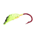 6pcs Winter Ice Fishing Bait 2.2cm/1.4g Mini ice Fishing Lure With Single Ho%!