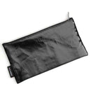 Multifunctional PU Leather Cosmetic Bag Makeup Brush Storage Bags (Black) A