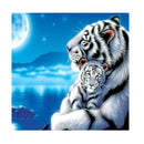 Tiger DIY 5D Diamond Painting Embroidery Cross Crafts Stitch Kit Home Decor