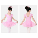 Ballet Leotards For Girls Girls Siamese Dance Practice Clothes Short Cotton