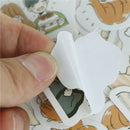 45pcs Warmth Couple Paper Seal Stickers Scrapbooking DIY Diary Album Labels JR