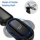 2 in 1 Audio Charging Cable Adapter Ring Holder 8 Pin Type-C Earphone Splitter