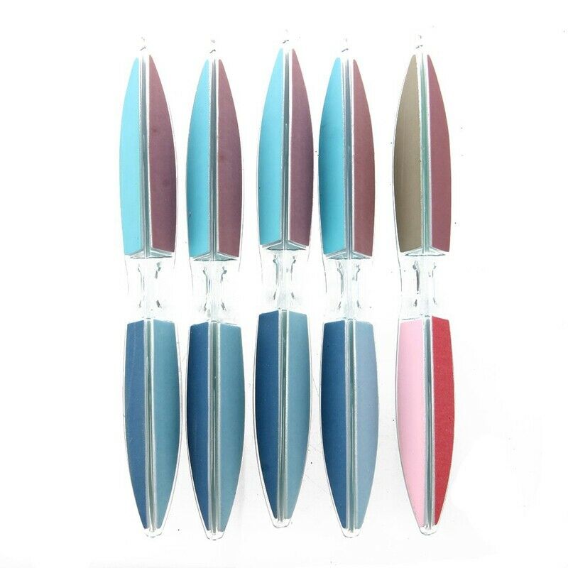 5 x 6-sided File Shiner Block Manicure Nail Polish Shiny Buffer Block File  K6C5