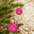 12pcs 2cm Christmas Tree Ball Bauble Party Hanging Ball Ornament (Red)