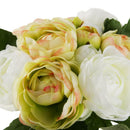 Bride Flowers Bouquet - Artificial Flower Silk Jasmine Wedding Decor Green