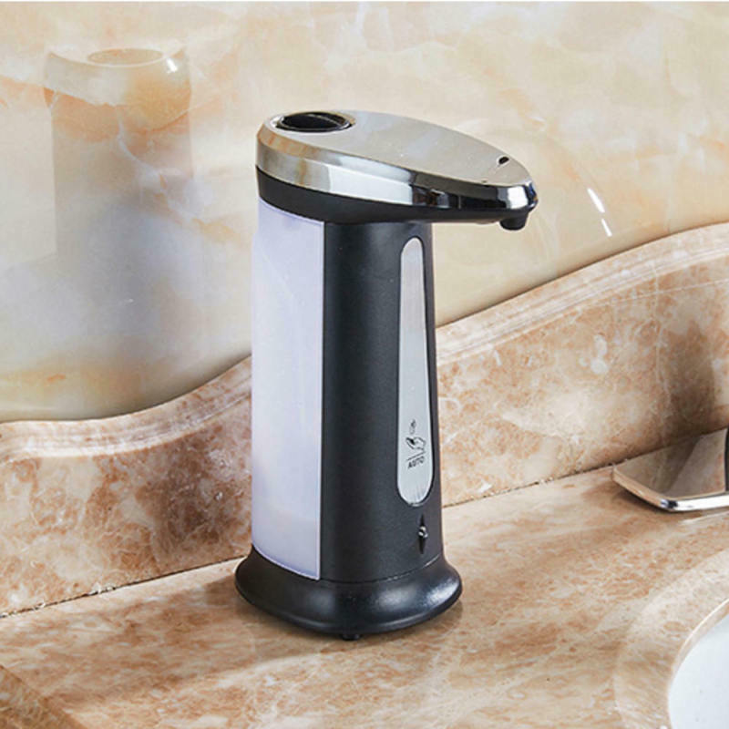 Battery Powered 400ml Automatic IR Sensor Soap Dispenser Touch-Free Kitchen hot