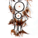 Wolf Style Handmade Dream Catcher Feathers Wall Hanging Decoration Ornament