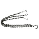 Hanging Flower Plant Pot Iron Chain Basket Planter Holder Home Garden B TCF