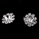 10pcs Rhinestone Flower Shank Buttons Sewing Accessories DIY Jewelry Crafts