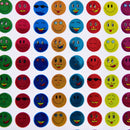 10Pcs/Pack Children Faces Reward Stickers School Teacher  Merit Praise YA ME