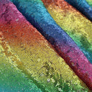 Wedding Decoration Rainbow Sequins Tablecloth Glittering Table Cover Home T