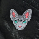 Cartoon Cat Enamel Lapel Collar Brooch Pin Corsage Brooch Pin Jewelry Gift SP