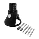 Punch dremel twist nose cap nose-cap drill dedicated locator for grinderrotaryY5