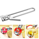 1Pcs Stainless Steel Adjustable Can Opener Jam Opener Newest Useful