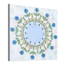 DIY Flower Special Shaped Diamond Painting Cross Stitch Clock Home Decor