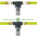 Sediment Filter Attachment For 3/4 Garden Hoses and Washers Pressure B2O9