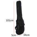 1x Padded Electric Guitar Bag Soft Case Double Straps Backpack Carrying Bag FT