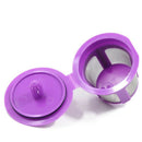 i cafilas 3 Pcs/Pack Refillable Coffee Capsule Reusable K-cup Filter for 2.