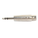 5Pcs XLR 3Pin Female to 6.35mm 1/4 Stereo Jack Male Plug Audio Cord Mic Ada D1J1