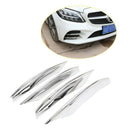 4pcs Air Intake Grille Strip Trim Cover Fit For Mercedes Benz C Class W205 S205