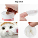 100X Pet Eye Wet Wipes Dog Cleaning Paper Towels Cat Remover Wipes Stain A6Z5
