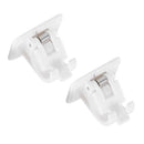 6Pcs Curtain Rod Bracket Holders Curtain Pole Wall Bracket Hooks Bathroom