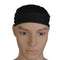 Black Head Wrap Tie Back Bandana DOO RAG Hat Pirate Scarf Biker Cycling Cap