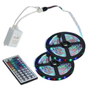 DC 12V 10m LED Light Strips Flexible with Remote Home Shop Cub Decoration