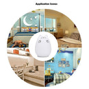 1X(Popular Led Usb Rechargeable Cute Cat Night Light Colorful Silicone Bedr