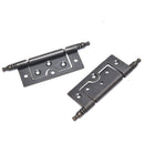 2x Flush Hinge Real Bearing Door Hinges For Heavy Doors Furniture Accessorie Kw