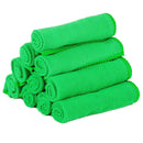 1X Green Microfibre Cleaning Auto Car Detailing Soft Duste Cloth Towel Wash Z8Z6