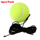 2 Tennis Ball with String Trainer Replacement Ball On Cord Training Aid Exercise