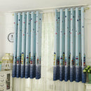 new castle Printing Home Curtains window blindsThermal Blackout FR Living room