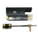 1 Set Cello Ebony Frog Bow, Cello Parts Accessories Replacement, with Screw for