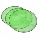 Nylon Fish Foldable Crab Shrimp Keep Fishing Net 4 Layers 18" Length Green B8L1