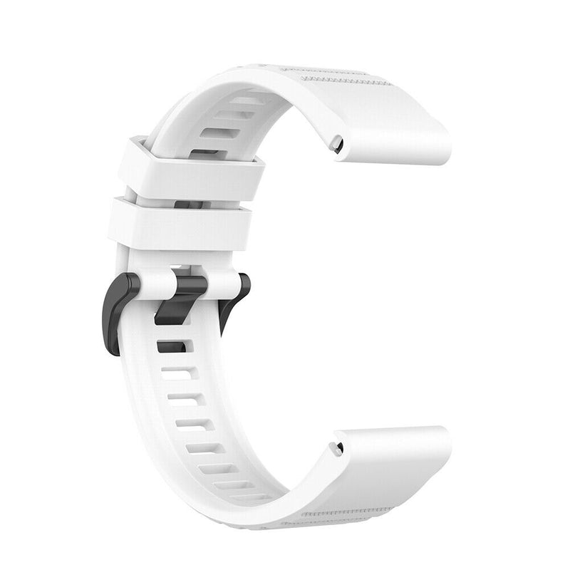 Replacement 22mm Watch Band Silicone Strap for Garmin Fenix 6 6 Pro 5 5 Plus