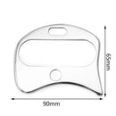 Handed Stainless Steel Scraping Board Body Scrapper Plate For Release Pai L0Z2